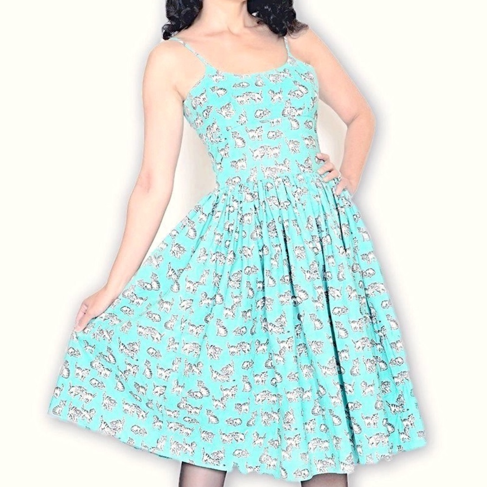 Bernie Dexter Chelsea Turquoise Kittens - XL